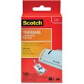 3M Thermal Pouches, Id Badge w/out Clip TP5852-100